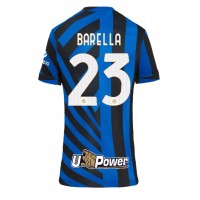 Inter Milan Nicolo Barella #23 Fotballklær Hjemmedrakt Dame 2024-25 Kortermet